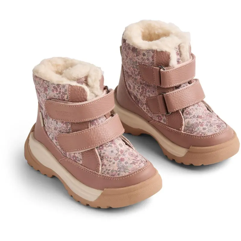 Wheat Rose Dust Flowers Vinterstøvler Millas Tex 1