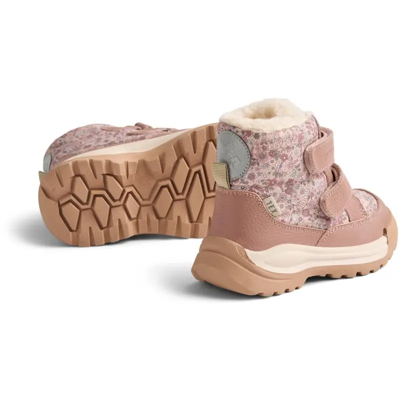Wheat Rose Dust Flowers Vinterstøvler Millas Tex 2