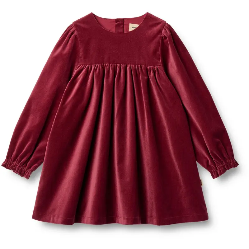 Wheat Ruby Red Kjole L/S Elvira 1