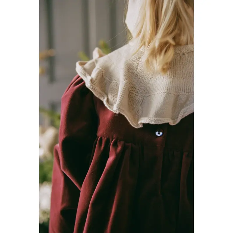 Wheat Ruby Red Kjole L/S Elvira 4