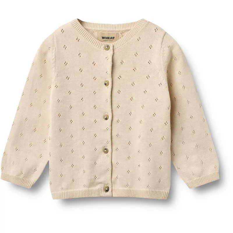Wheat Sandshell Strik Cardigan Maia 1