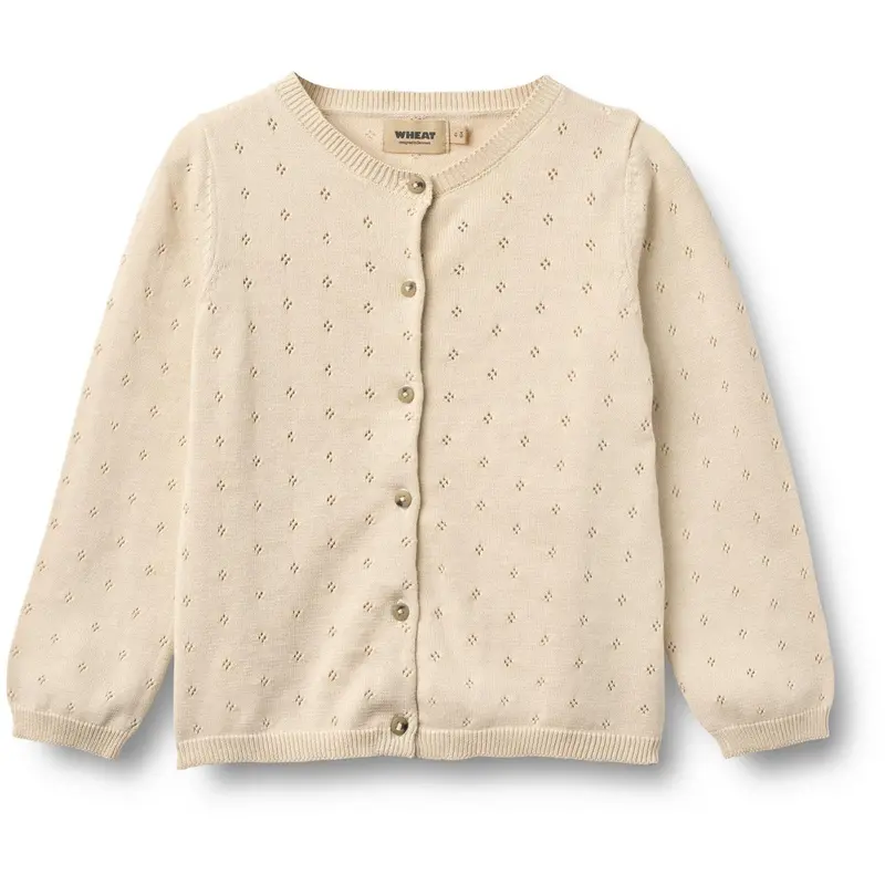 Wheat Sandshell Strik Cardigan Maia 1