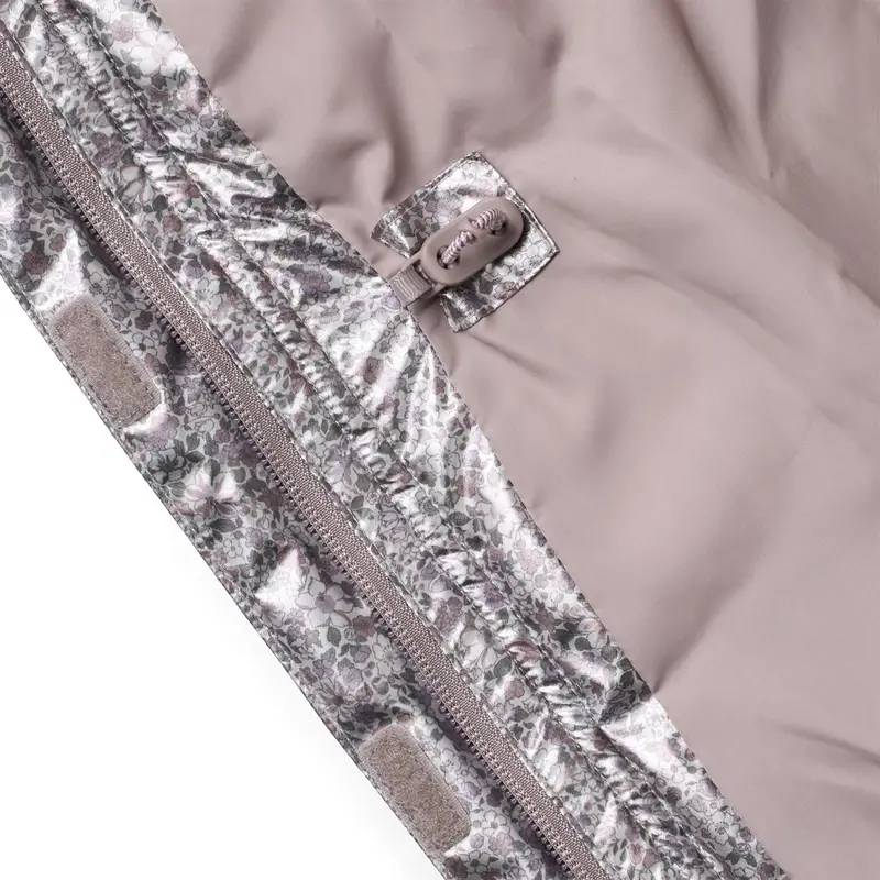 Wheat Silver Flower Meadow Puffer Jakke Eli 7