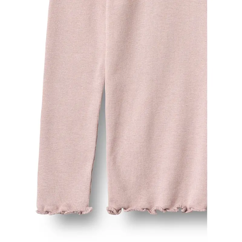 Wheat Soft Lilac Rib Bluse Reese 3