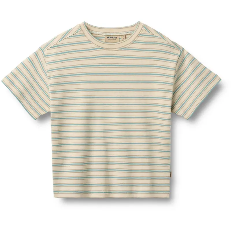 Wheat Spring Lake Stripe T-Shirt S/S Tommy 1