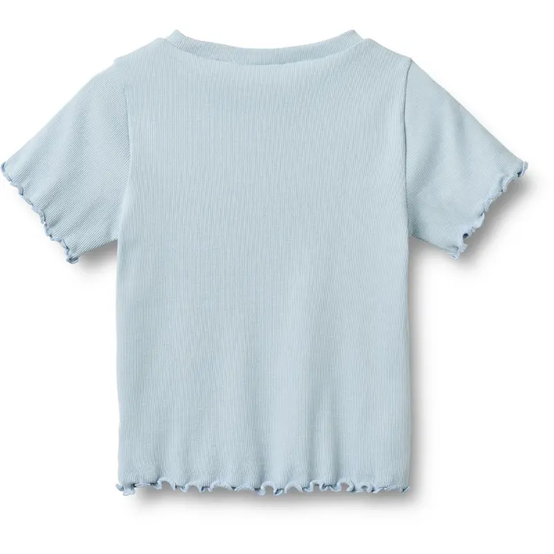Wheat Summer Sky Rib T-Shirt S/S Alicia 3