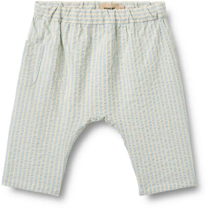 Wheat Summer Sky Stripe Bukser Henry 1