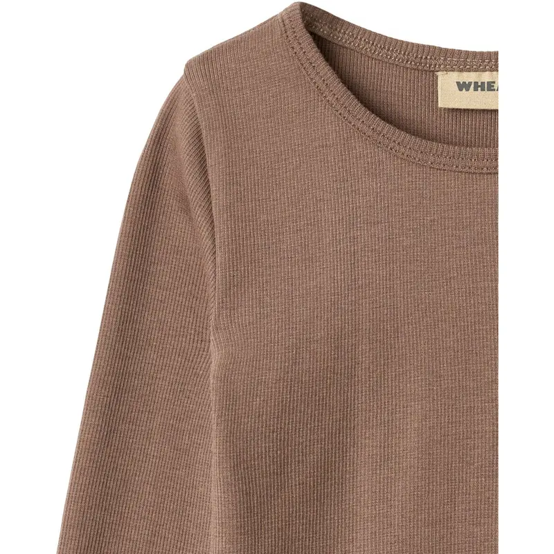 Wheat Toffee Brown Bluse Ida 2