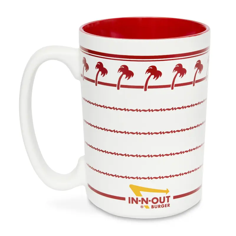 White And Red Mug 1
