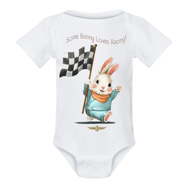 Wing And Wheel Bunny Onesie 1