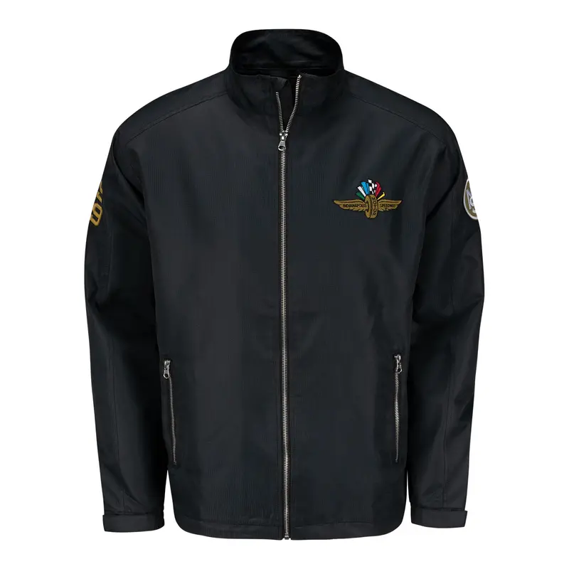 Wing, Wheel, And Flag Lightweight Full Zip Jacket 1
