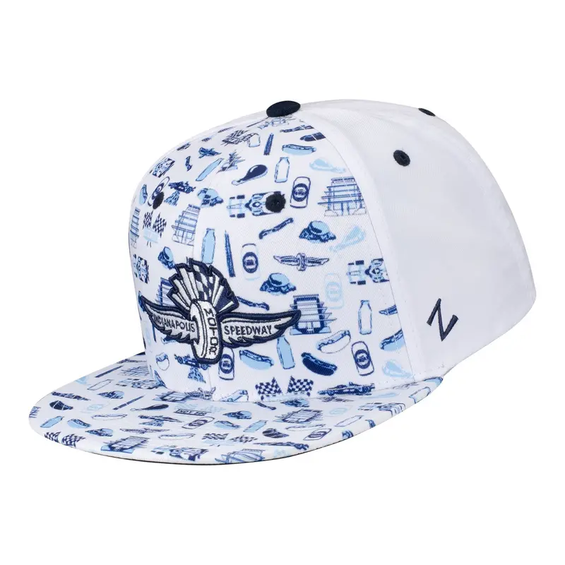 Wing Wheel Flag All Over Print Hat 1