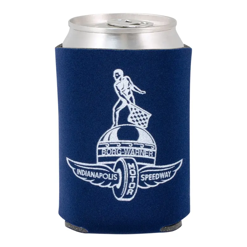 Wing Wheel Flag Borg Warner Trophy Can Cooler 12Oz 1