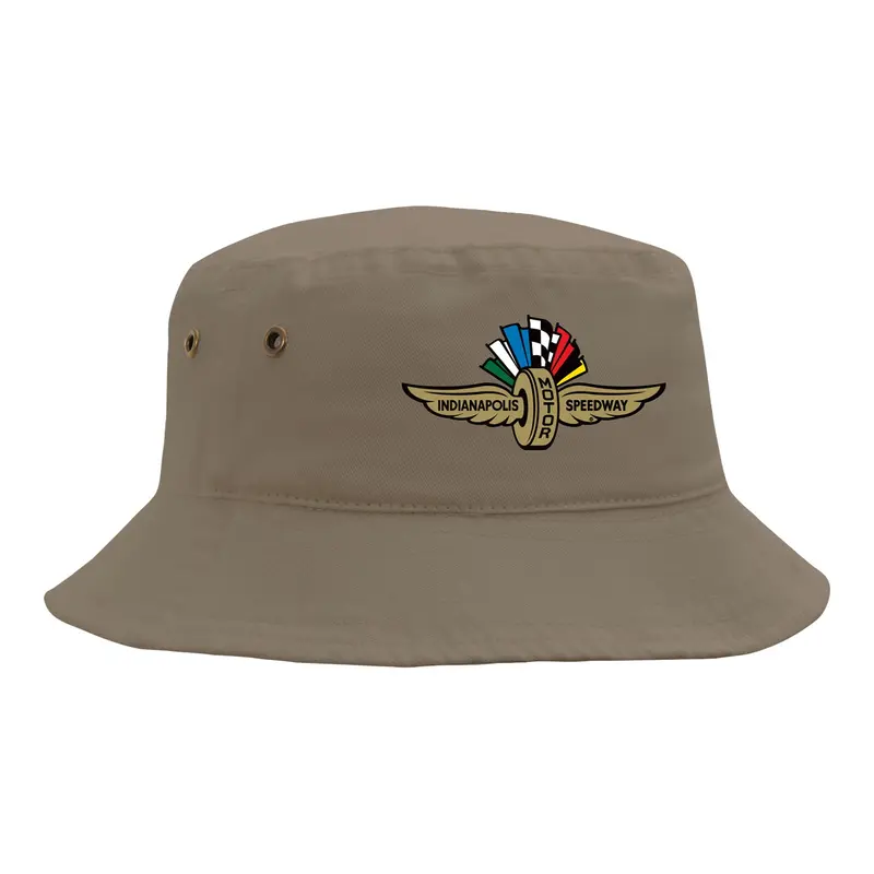 Wing Wheel Flag Bucket Hat 1