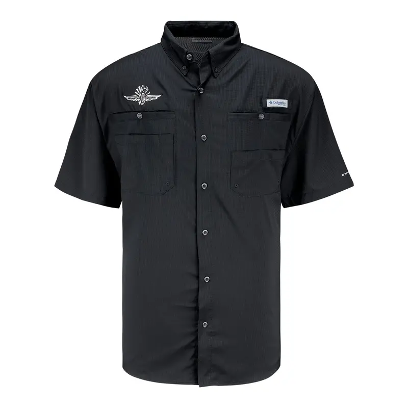 Wing Wheel Flag Columbia Tamiami Shirt 1