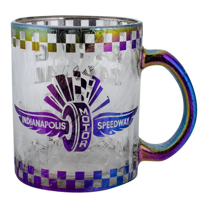 Wing Wheel Flag Crystal Mug 1