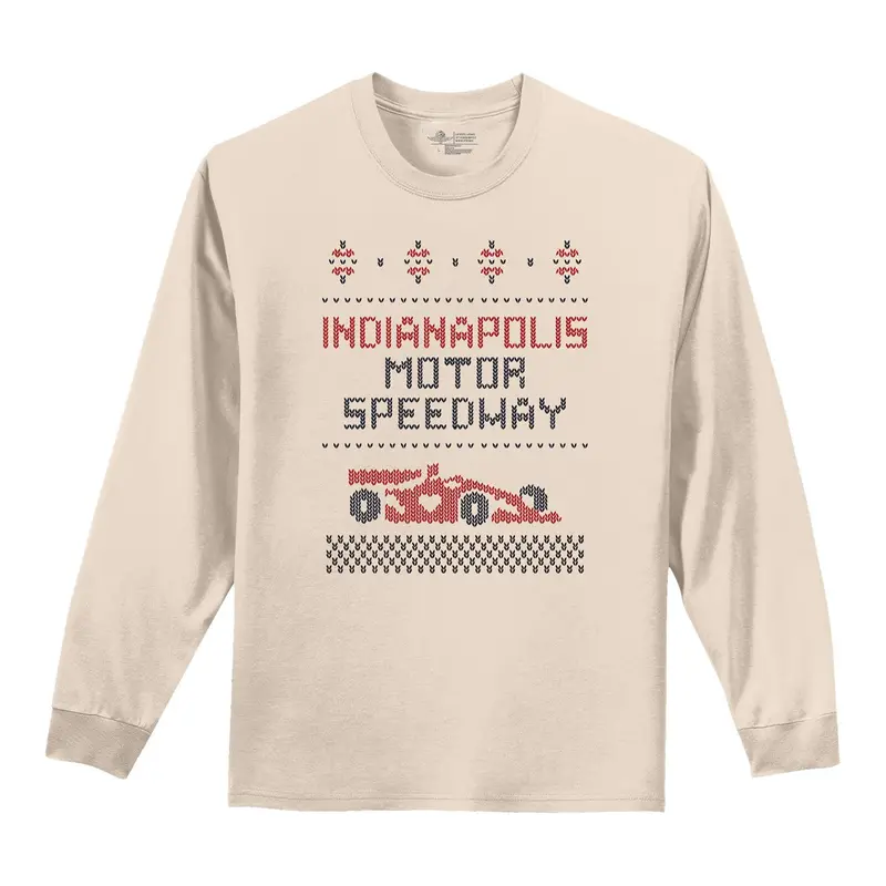 Wing Wheel Flag Holiday Long Sleeve Shirt 1