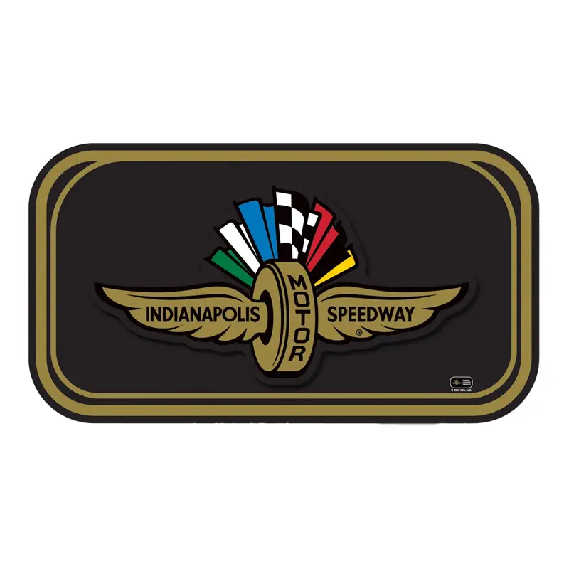 Wing Wheel Flag Layered Wooden Sign 1
