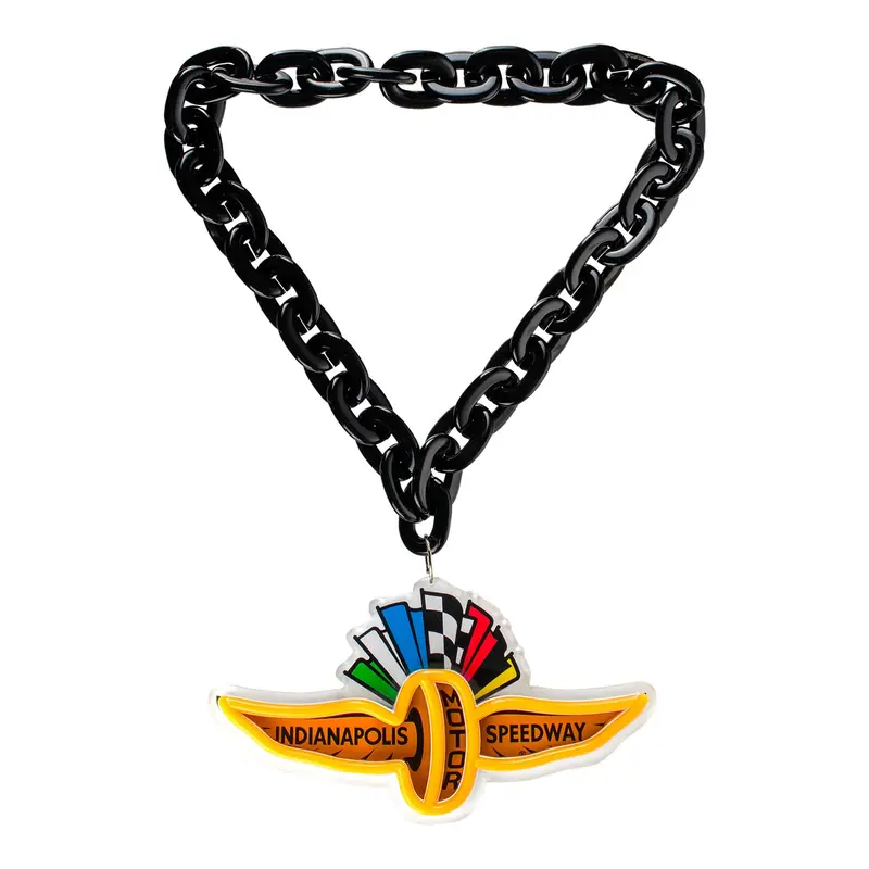 Wing Wheel Flag Neon Light Up Logo Fan Chain 1