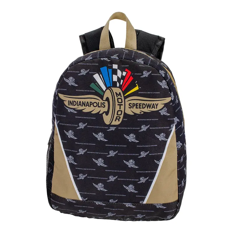 Wing Wheel Flag Repeat Logo Backpack 1