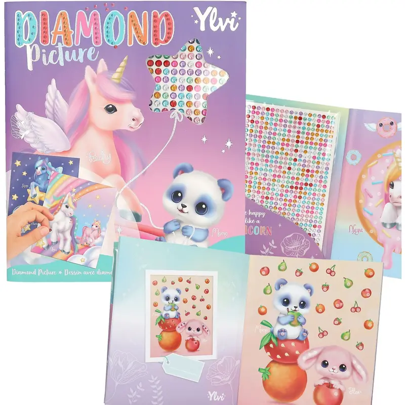 Ylvi Create Your Diamond Picture Stickerbook 1