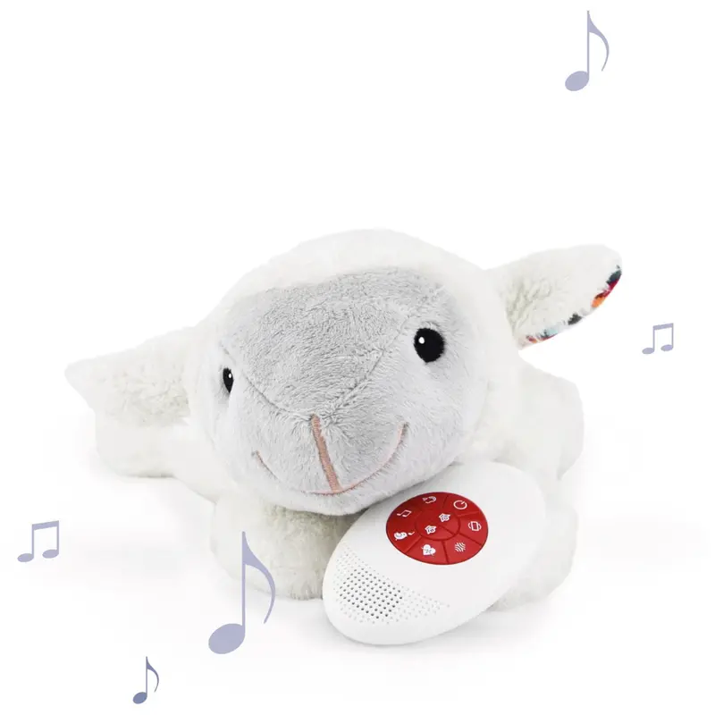 Zazu White Liz The Lamb Soft Plys With Sound 1