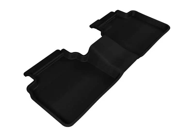 3D Maxpider Custom-Fit All-Weather Rear Floor Mats For 2006–2012 Ford Fusion Kagu – Black 1