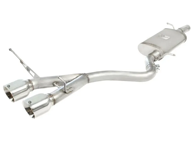 Afe Machforce Xp Cat-Back Exhaust System For 2008 Vw Golf R32 – 2.5-Inch 304 Stainless Steel, Dual Polished Tips 1