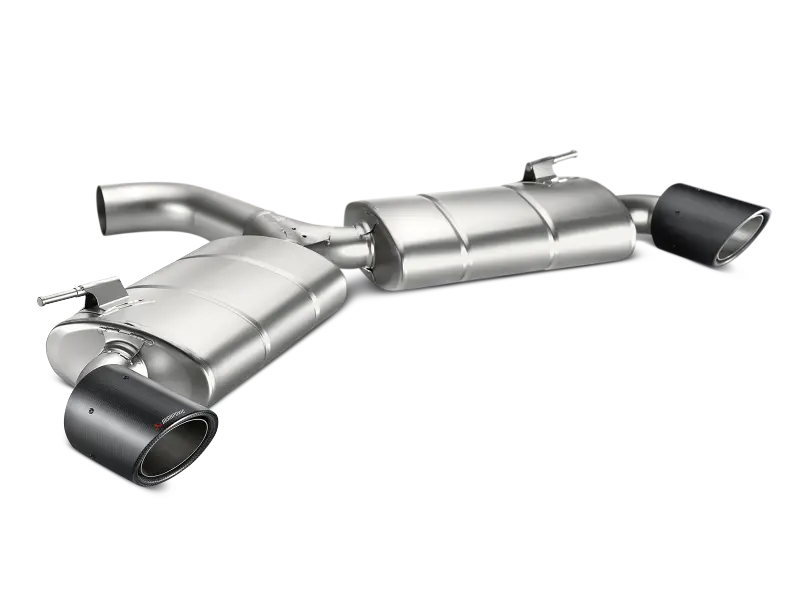Akrapovič Slip-On Exhaust For 2013–2017 Volkswagen Golf Gti Mk7 – Titanium Mid-Pipe With Carbon Fiber Tips 1