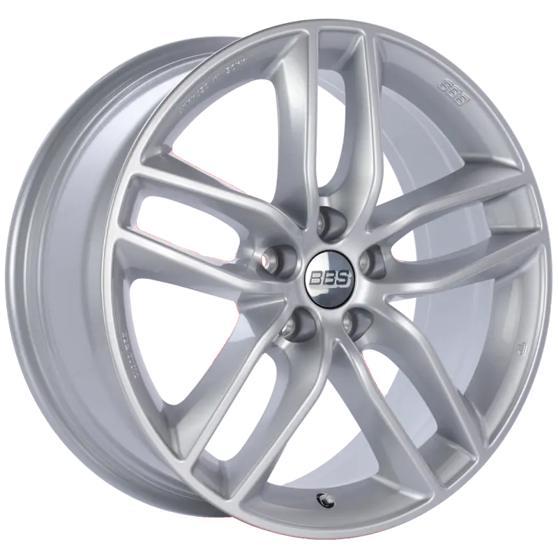 Bbs Sx 18X8 5X120 Et45 Sport Silver Wheel -82Mm Pfs/Clip Required 1