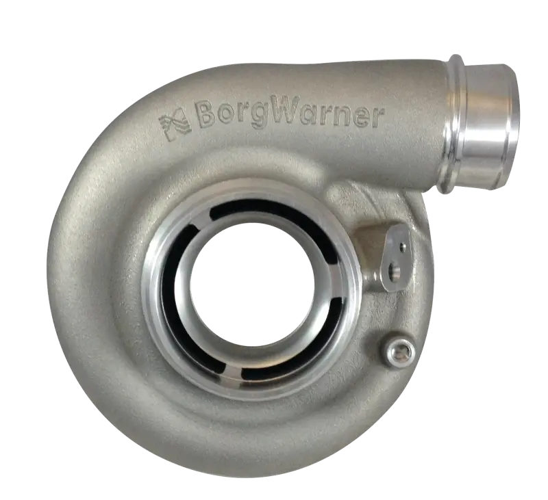 Borgwarner 72Mm Sx-E Style Compressor Cover With V-Band And Hose Outlet 1