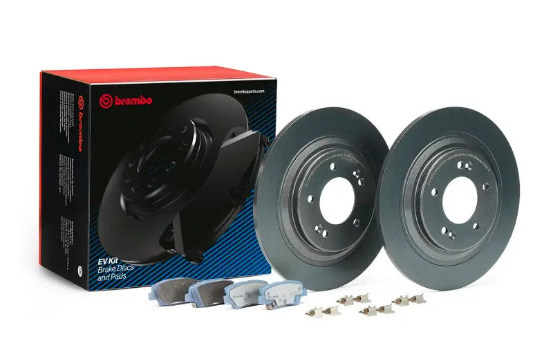 Brembo Oe Rear Brake Kit – Compatible With Hyundai Kona Electric, Kia Niro Ev & Kia Soul Ev (2019–2023) 1