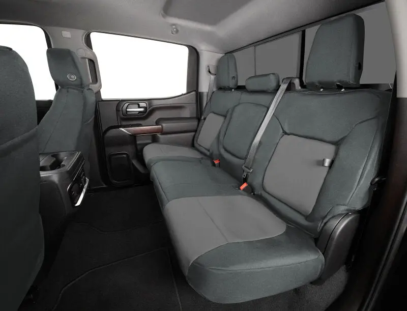 Covercraft 11-24 Toyota 4Runner Endura Precisionfit Custom Third Row Seat Covers - Charcoal/Silver 1