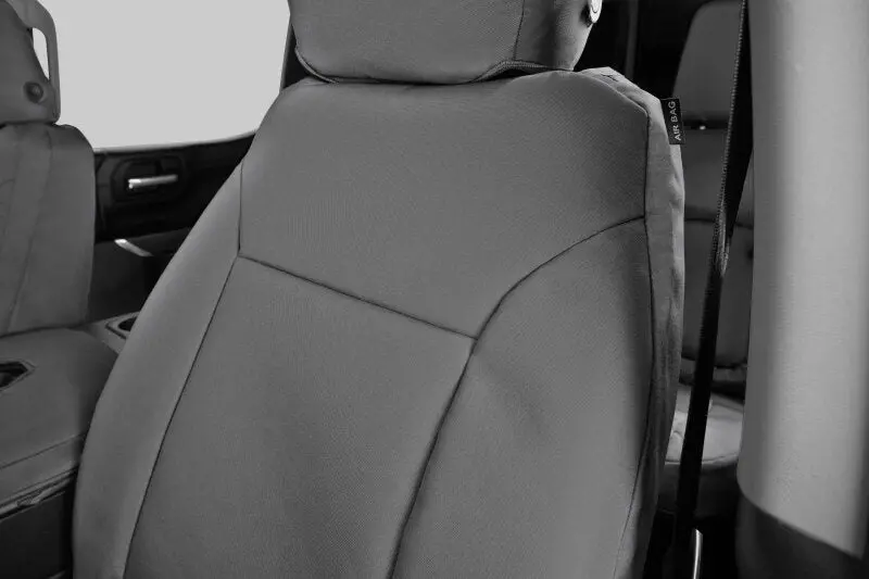 Covercraft 17-24 Nissan Armada Endura Precisionfit Custom Front Row Seat Covers - Silver/Silver 1