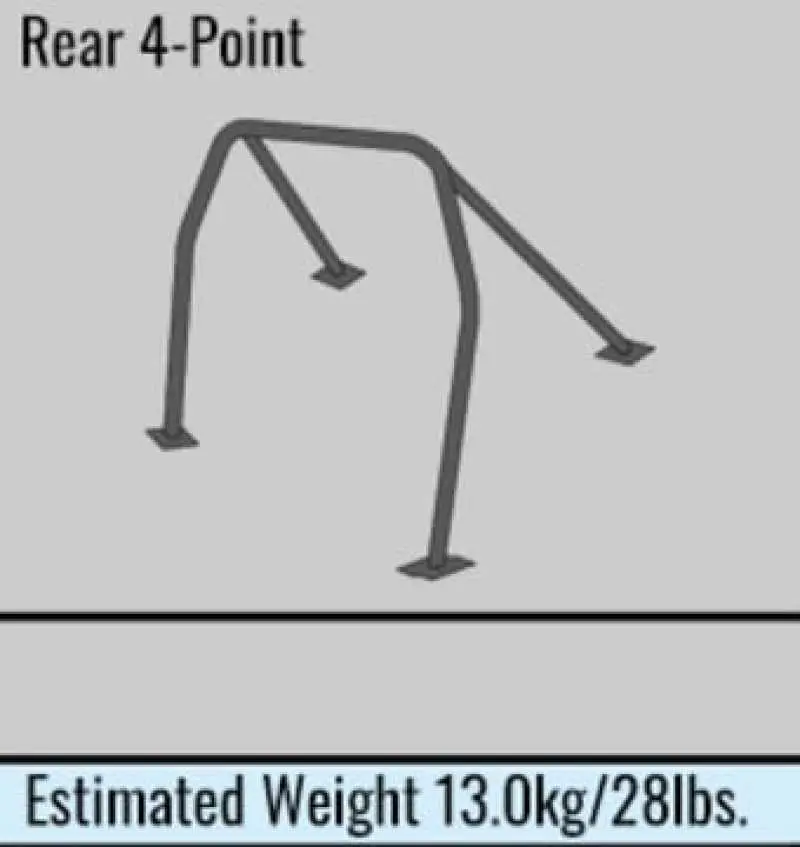 Cusco 4-Point Steel Roll Cage – Designed For 2015 Subaru Wrx & Sti, 2-Seat Configuration 1