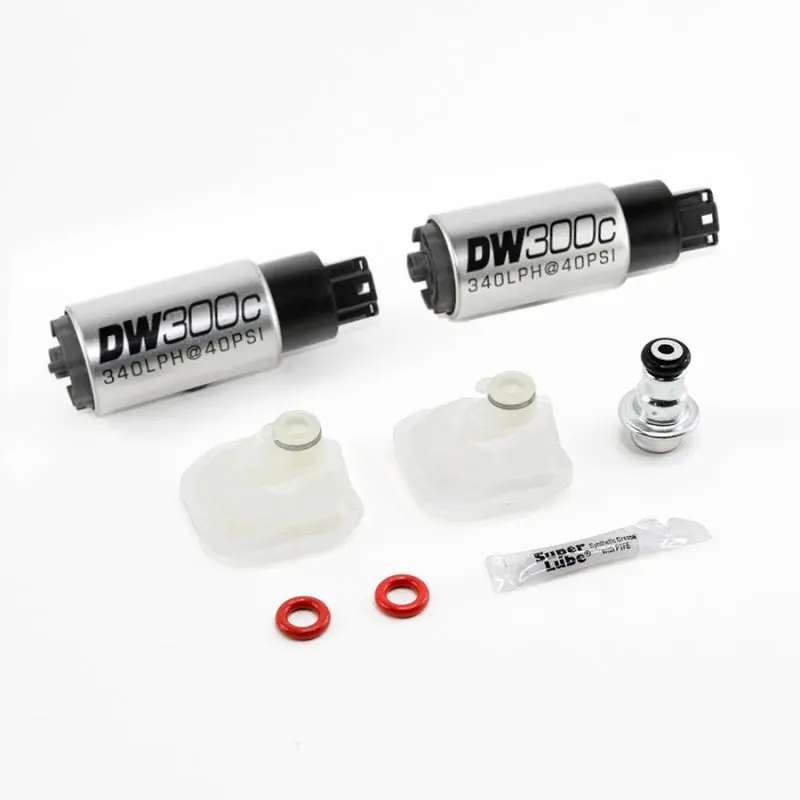 Deatschwerks Dw300C Twin 340 Lph In-Tank Fuel Pumps W/ Installation Kit For 2009–2015 Cadillac Cts-V 1
