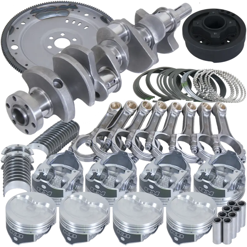 Eagle Ford 302 V-Rib Belts 157 Tooth Flexplate Balanced Rotating Assembly 5.400In I-Beam +.040 Bore 1