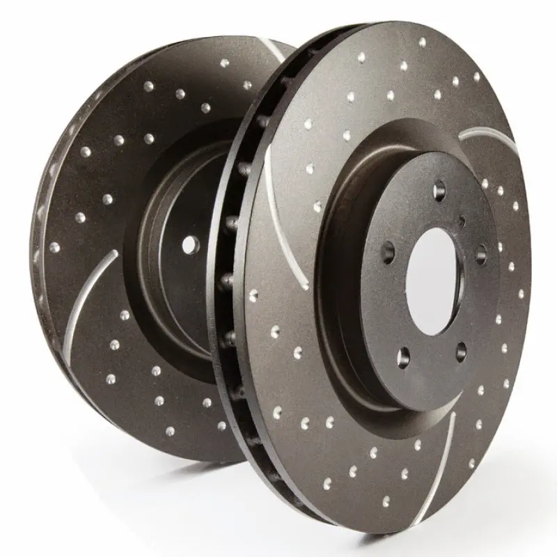 Ebc Gd Sport Front Brake Rotors For 2005–2007 Hummer H3 (3.5L) 2