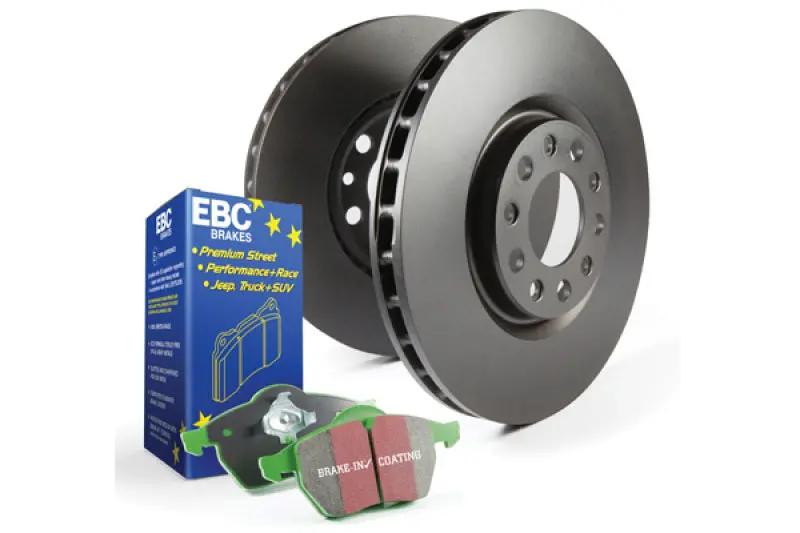 Ebc Greenstuff Brake Pad And Rk Rotor Kit – High-Performance Street Replacement Set 1