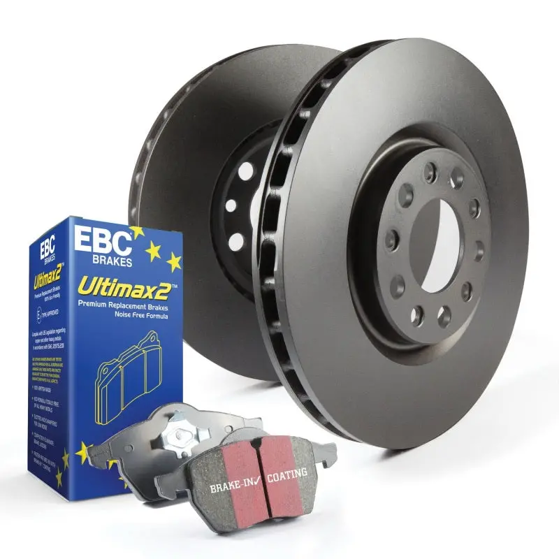 Ebc Ultimax S2 Brake Kit – Complete Front & Rear Set With Rk Rotors And Pads 1