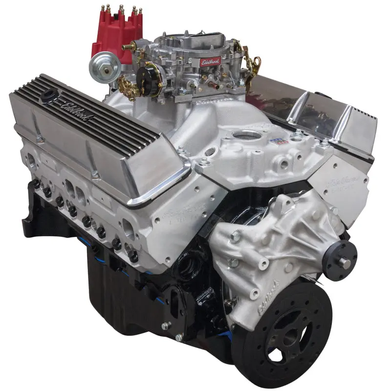 Edelbrock Crate Engine Edelbrock 9 0 1 Performer E-Tec W/ Long Water Pump As Cast 1