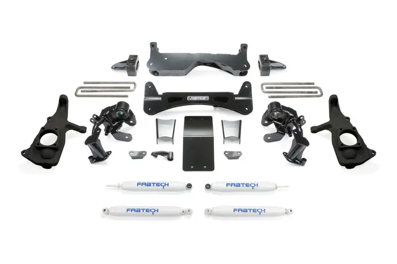 Fabtech 6-Inch Ready-To-Install Lift System For 2011–2019 Gm 2500Hd 2Wd/4Wd – Includes Performance Shocks 1