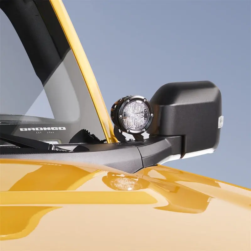 Ford Racing Mirror-Mounted Led Light Kit – 4" Rigid Lights For 2021+ Bronco 1