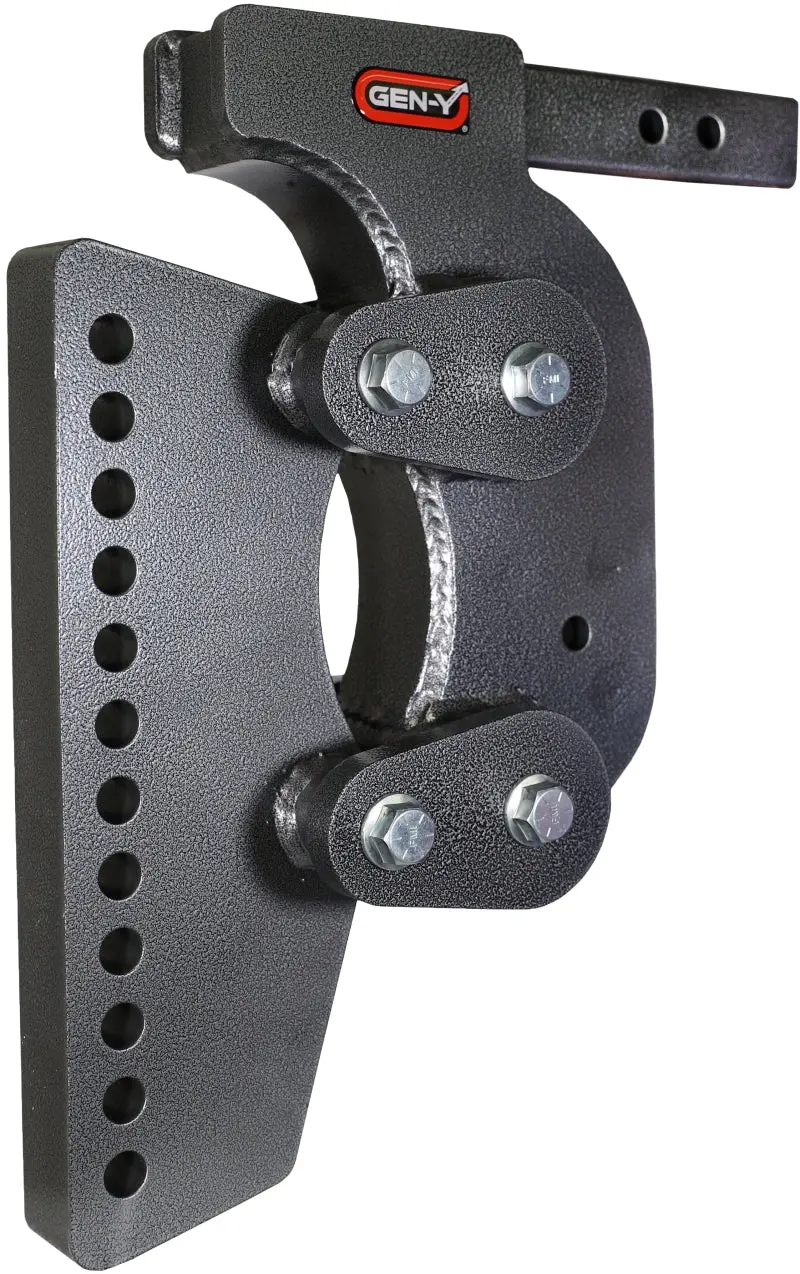 Gen-Y The Boss Torsion-Flex 2In Weight Distribution Shank 15.5In Drop 16K Hitch W/Stabilizer Kit 1
