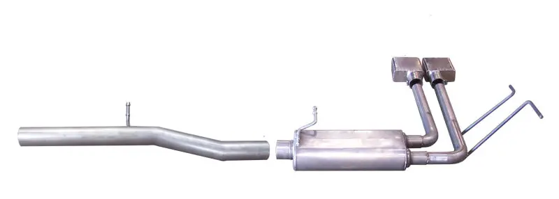 Gibson 2017 Gmc Sierra 1500 Base 5.3L 3In/2In Cat-Back Super Truck Exhaust - Stainless 1