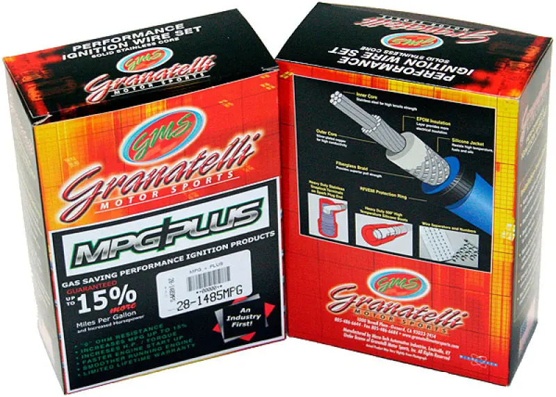 Granatelli 90-93 Saab 900 Series 4Cyl 2.0L Performance Ignition Wires 1