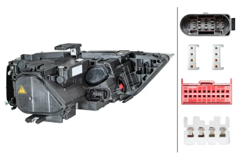Hella 2015-2018 Audi Q3 Headlight Assembly 2