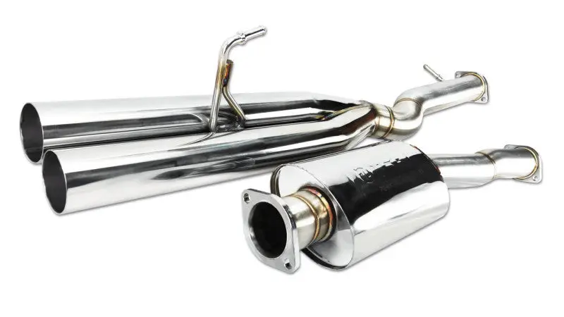 Isr Performance Dual-Tip Straight-Pipe Exhaust System For 2003–2007 Infiniti G35 Coupe 1