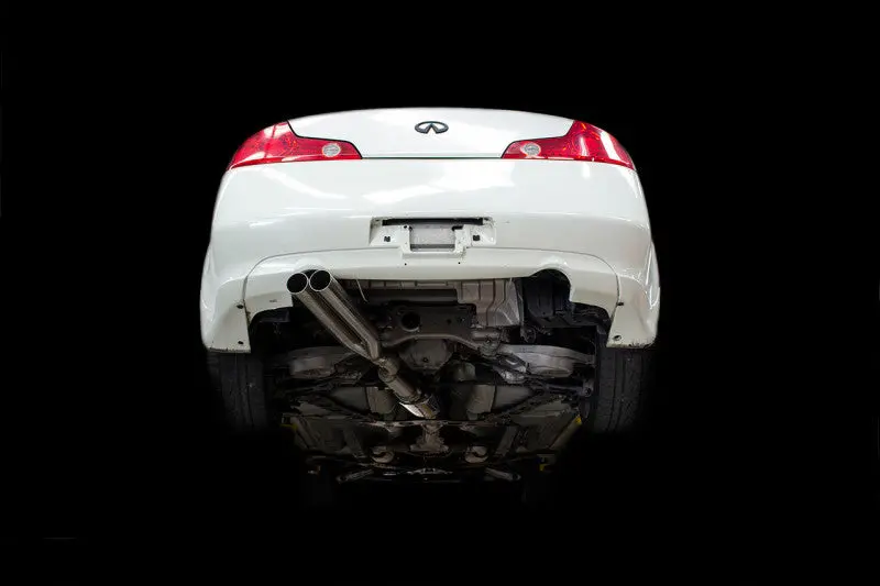 Isr Performance Dual-Tip Straight-Pipe Exhaust System For 2003–2007 Infiniti G35 Coupe 2