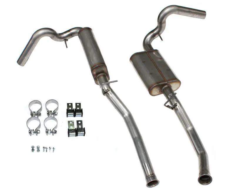 Jba 66-75 Ford Bronco 260-302 409Ss Dual Side Header Back Exhaust 1